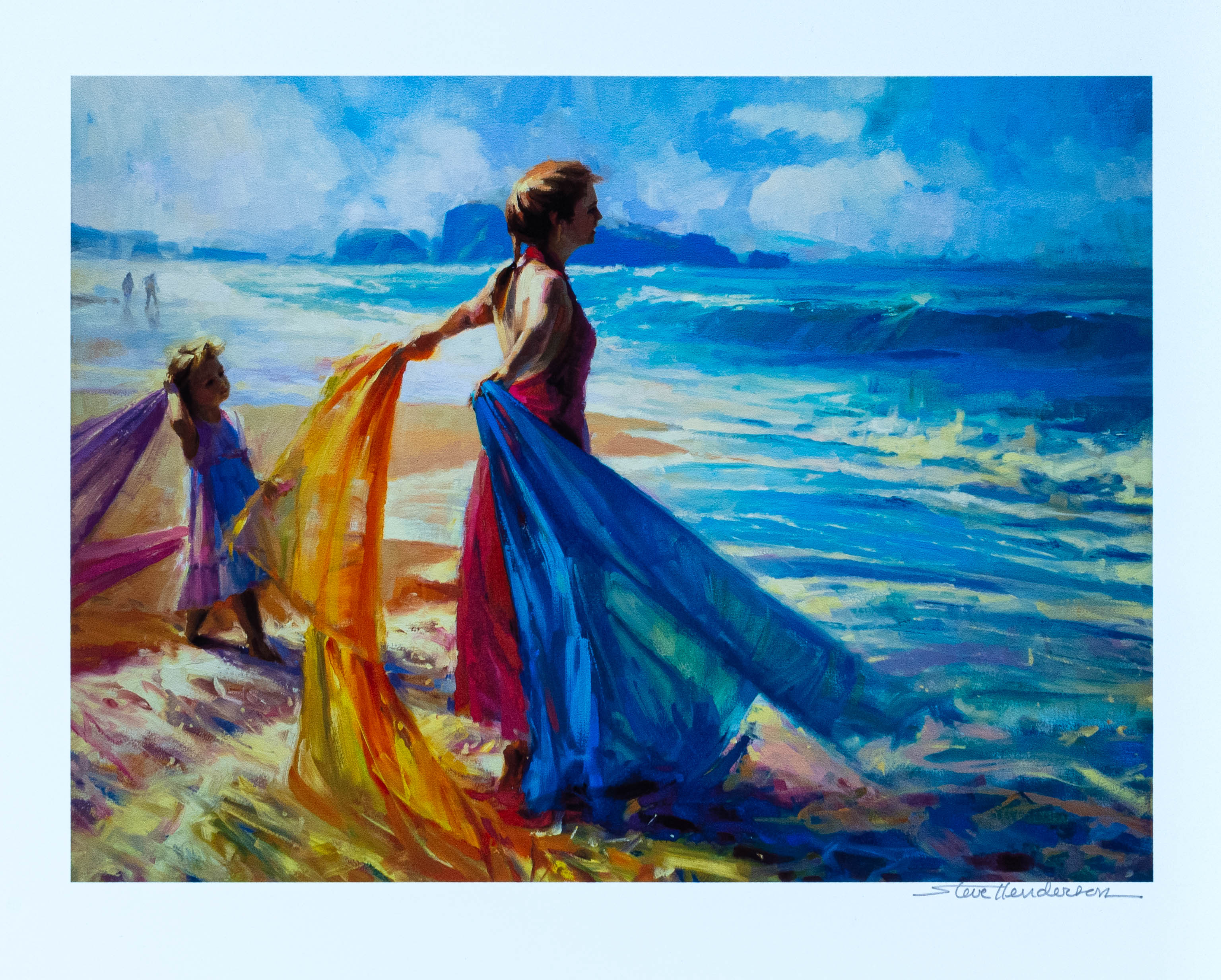 Steve Henderson (American, b.1957)Into the Surf
